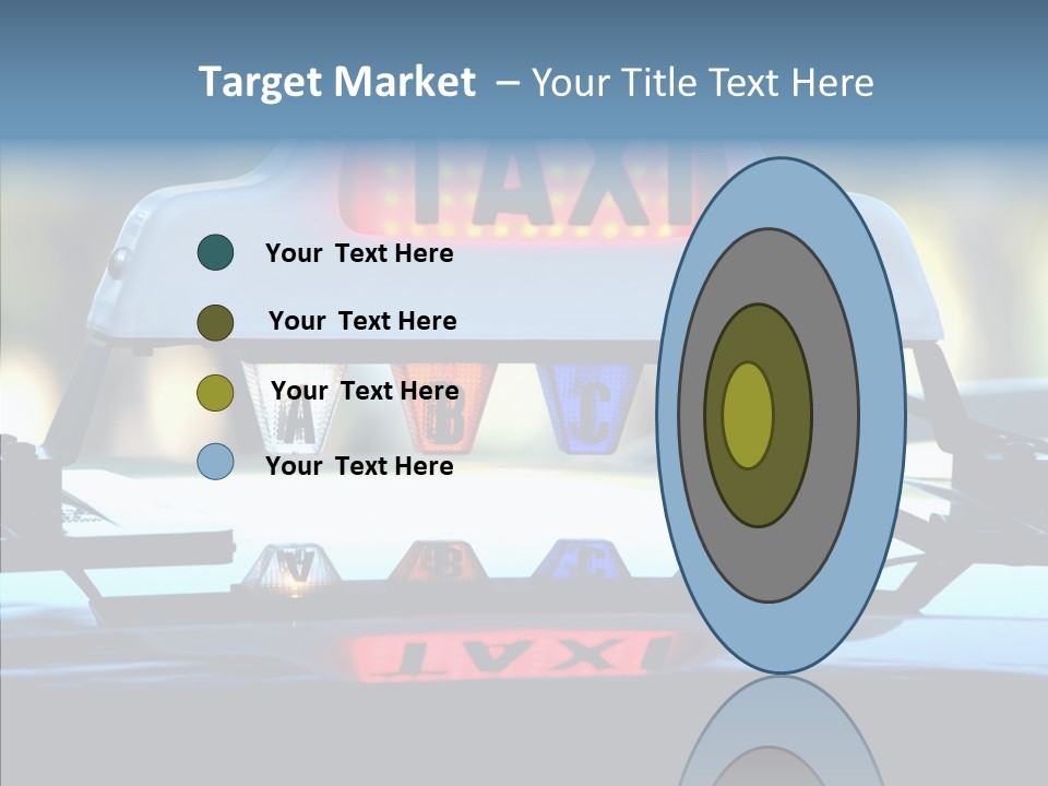 Sign Counter Luminous PowerPoint Template