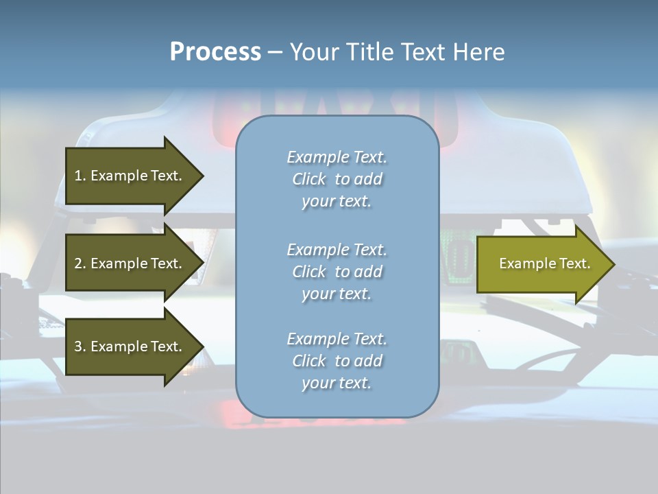 Sign Counter Luminous PowerPoint Template