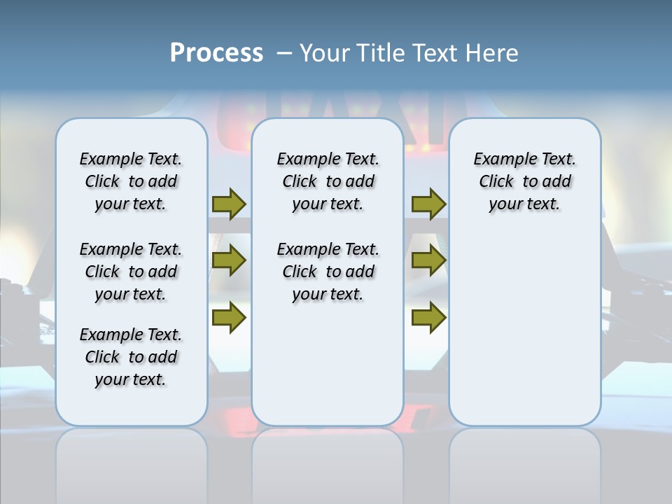 Sign Counter Luminous PowerPoint Template