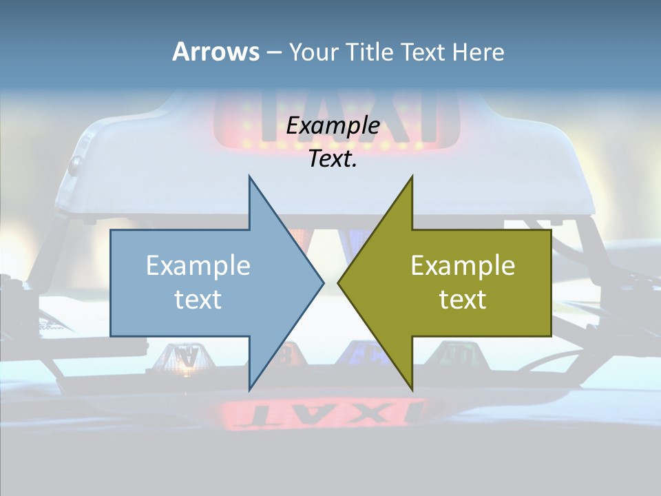 Sign Counter Luminous PowerPoint Template