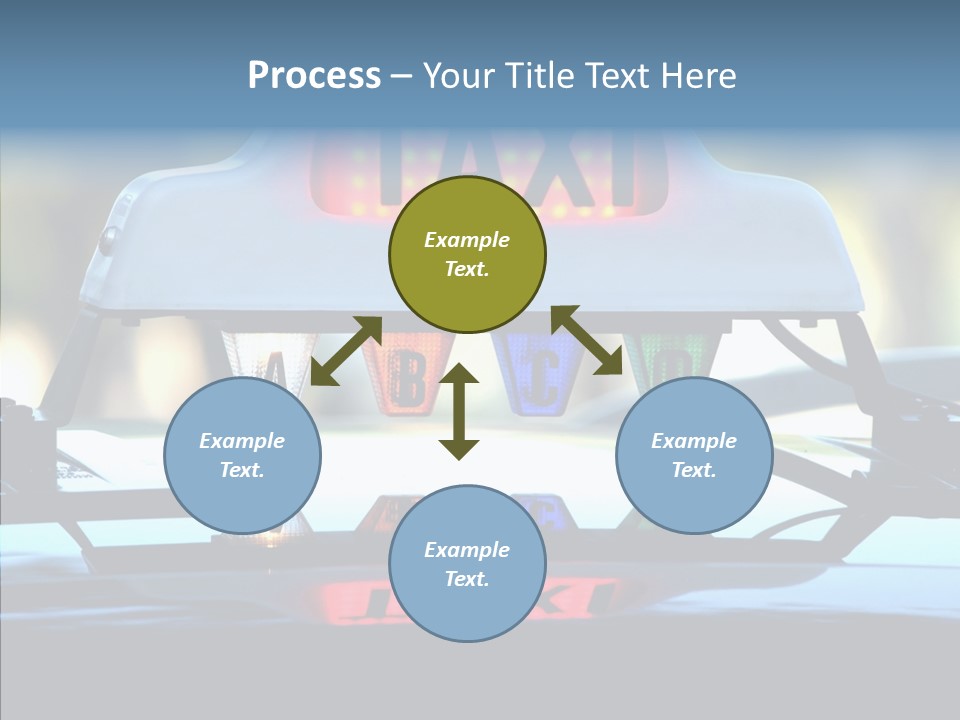 Sign Counter Luminous PowerPoint Template