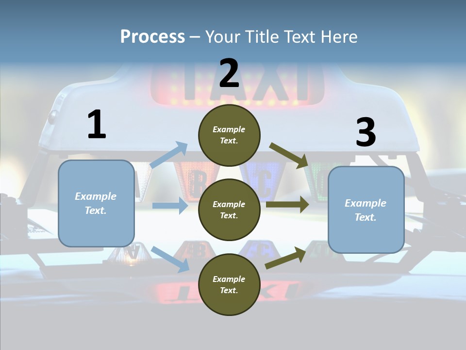 Sign Counter Luminous PowerPoint Template