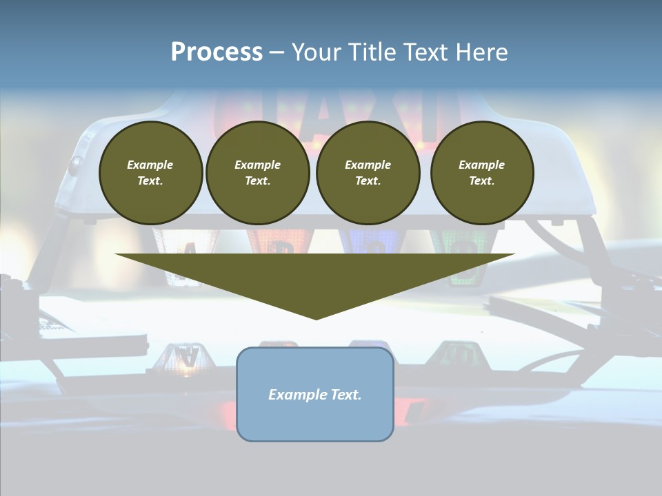 Sign Counter Luminous PowerPoint Template