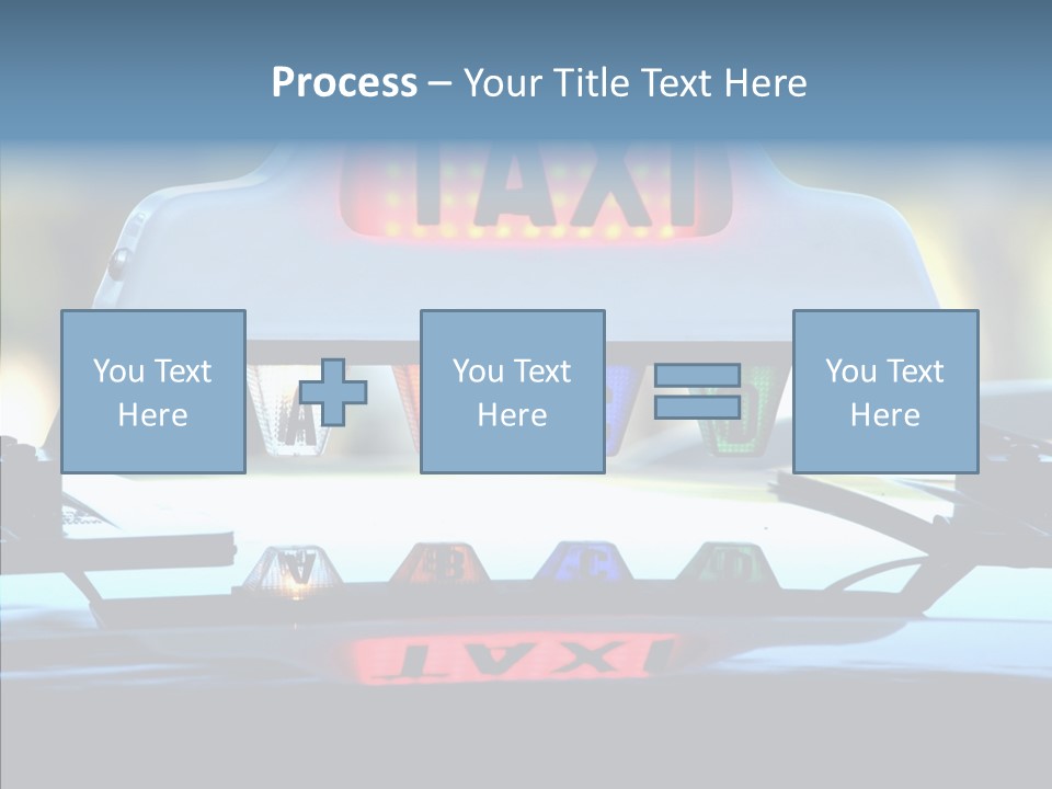 Sign Counter Luminous PowerPoint Template