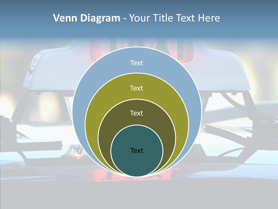 Sign Counter Luminous PowerPoint Template