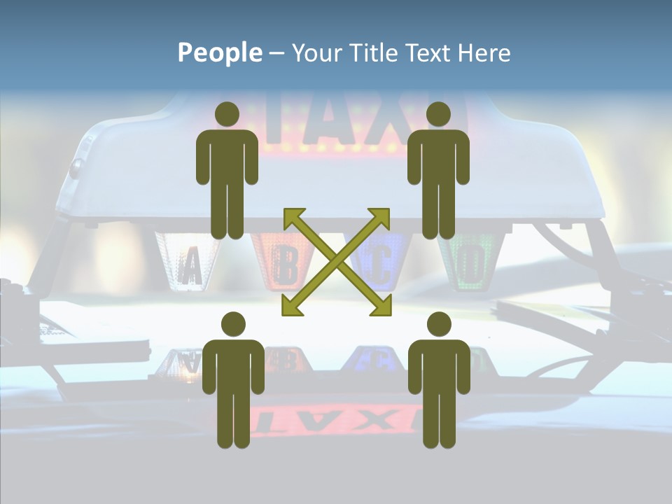 Sign Counter Luminous PowerPoint Template