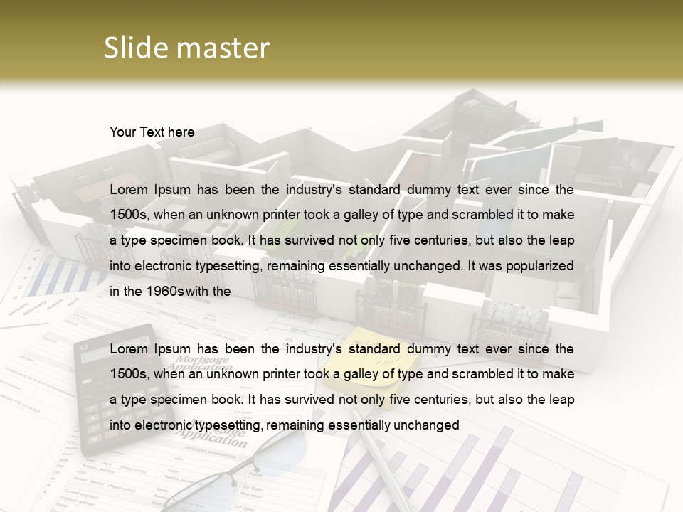 Bank Legal System Risk PowerPoint Template