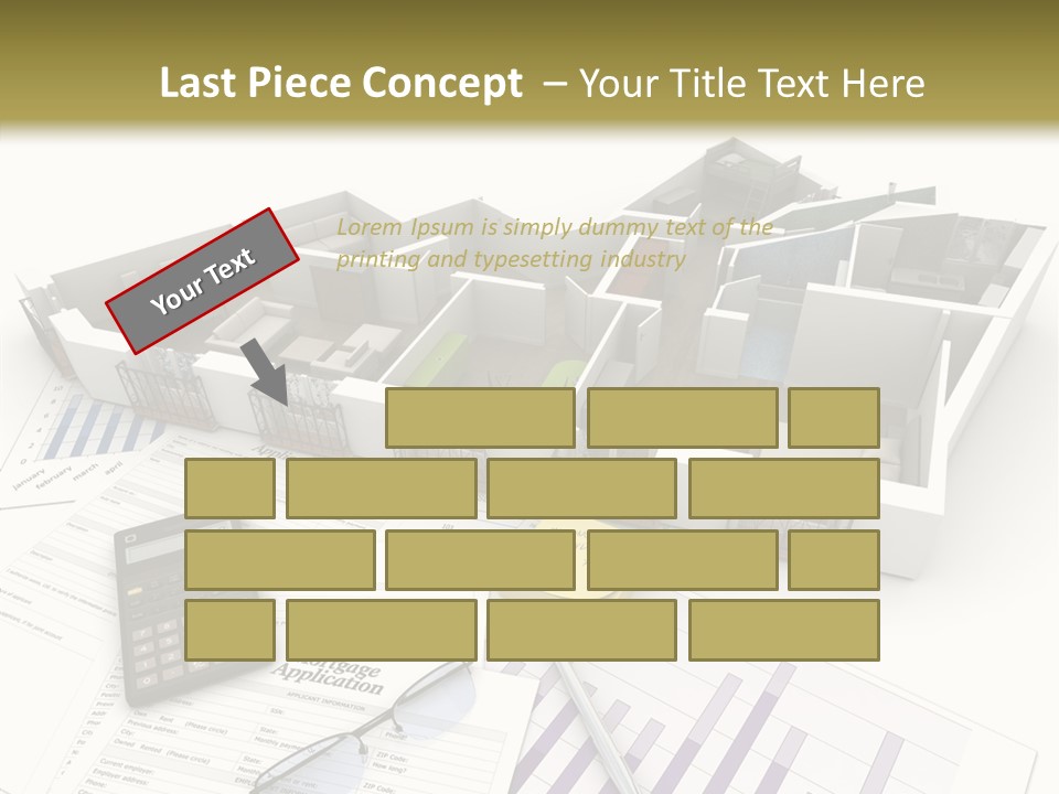 Bank Legal System Risk PowerPoint Template