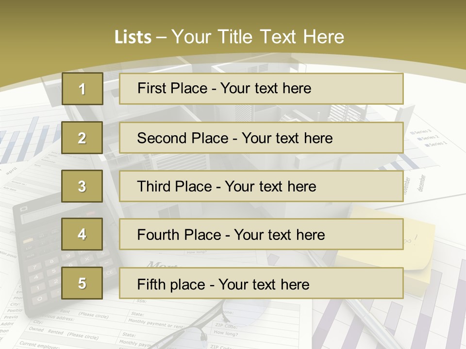 Investment Banking Document Residential PowerPoint Template