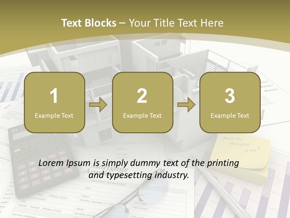 Investment Banking Document Residential PowerPoint Template