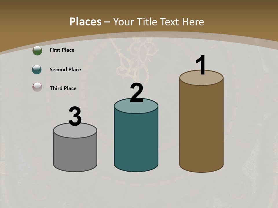 Danger Symbol Five PowerPoint Template