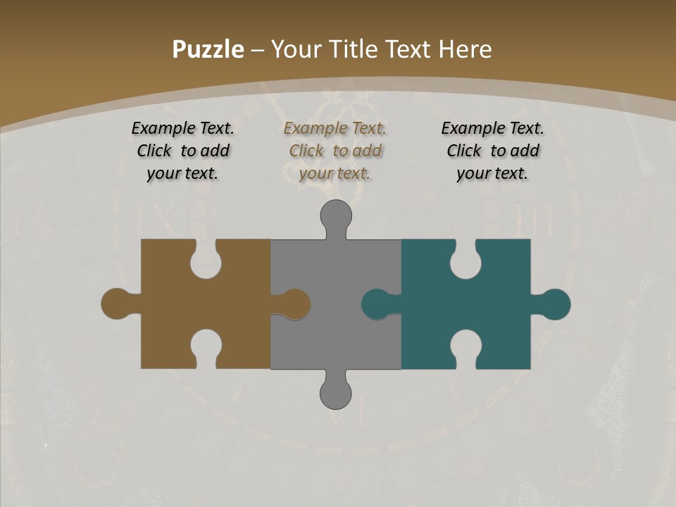 Danger Symbol Five PowerPoint Template