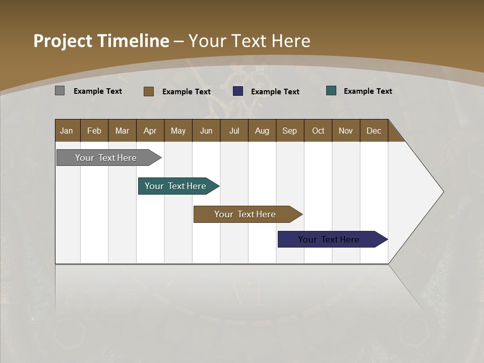 Danger Symbol Five PowerPoint Template