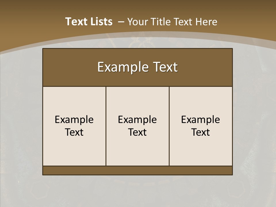 Danger Symbol Five PowerPoint Template