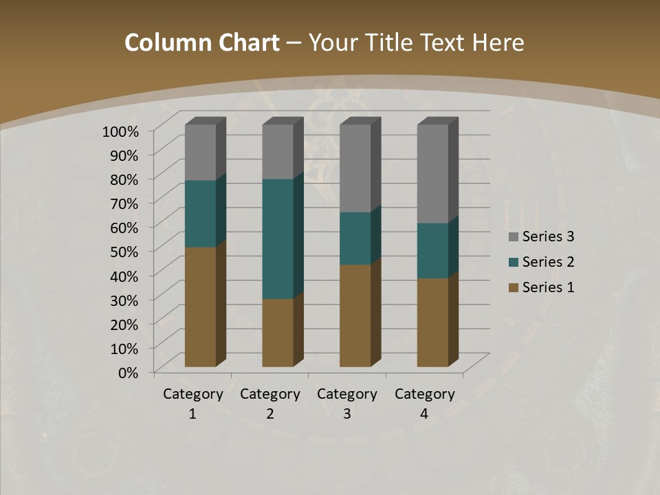 Danger Symbol Five PowerPoint Template