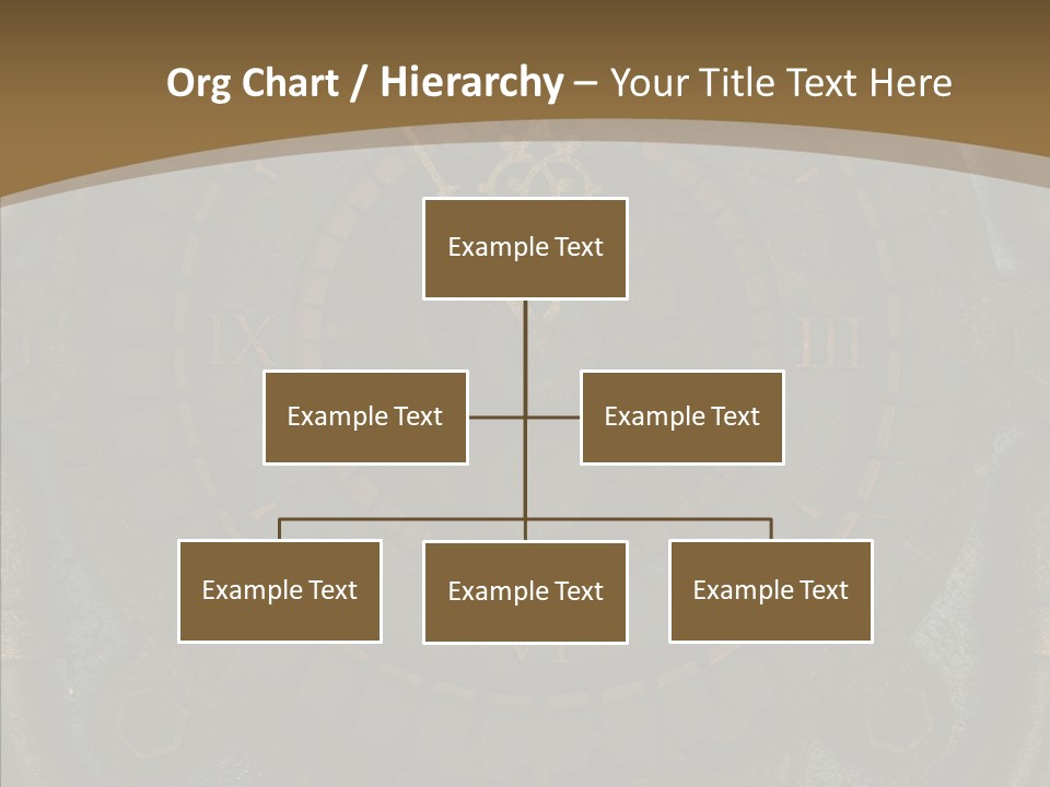 Danger Symbol Five PowerPoint Template