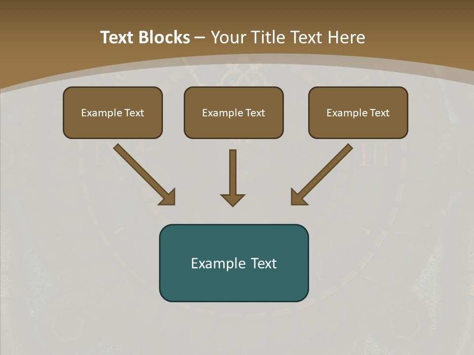 Danger Symbol Five PowerPoint Template