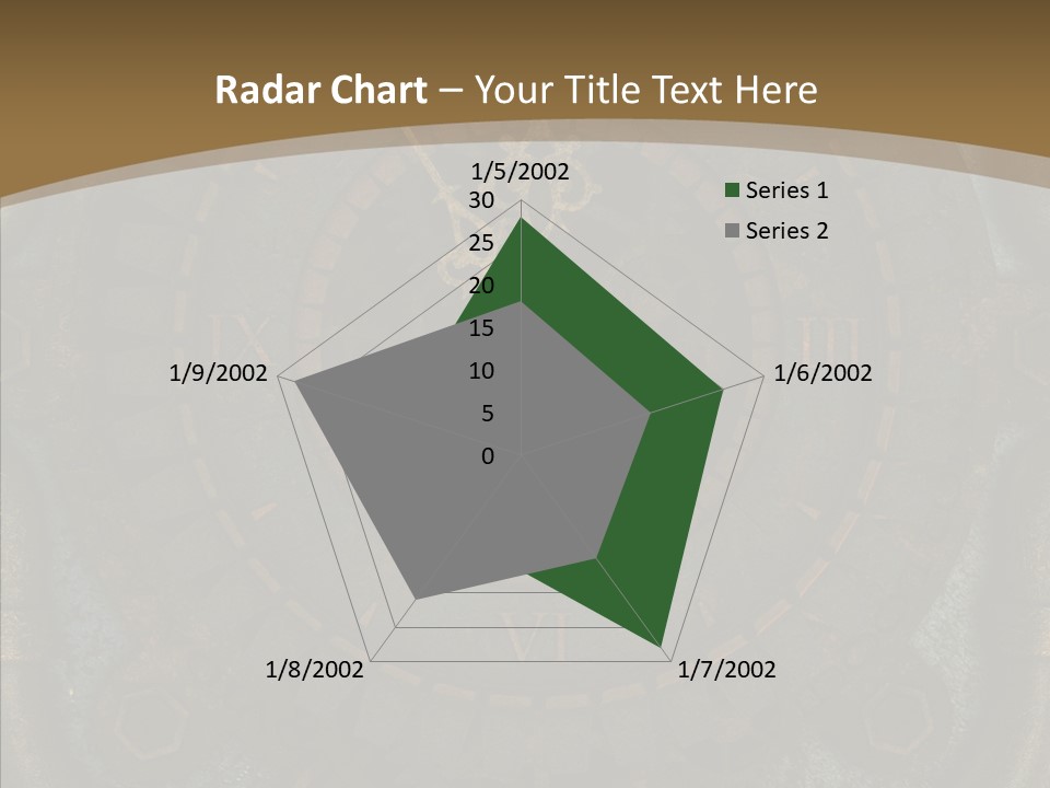 Danger Symbol Five PowerPoint Template