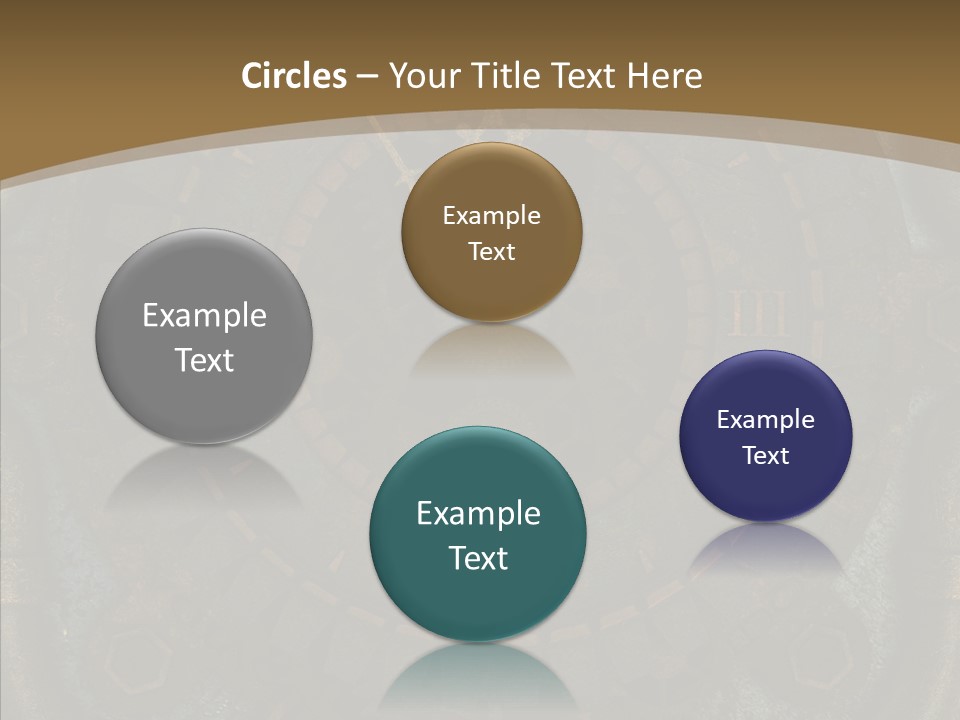 Danger Symbol Five PowerPoint Template