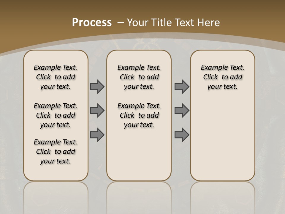 Danger Symbol Five PowerPoint Template