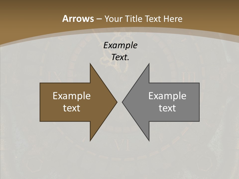 Danger Symbol Five PowerPoint Template