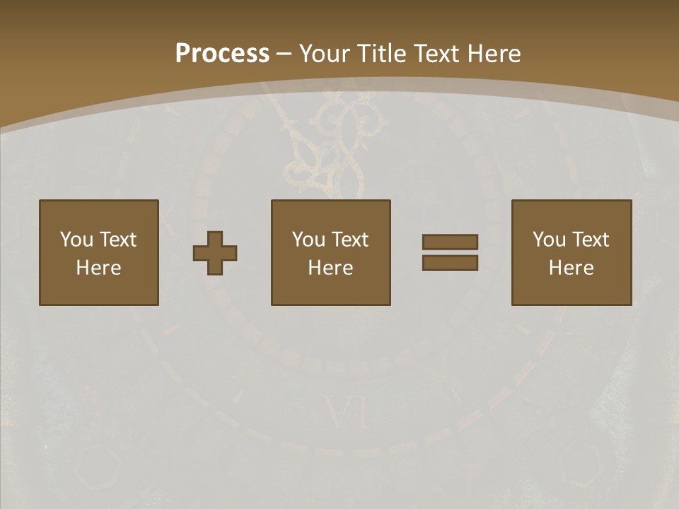 Danger Symbol Five PowerPoint Template