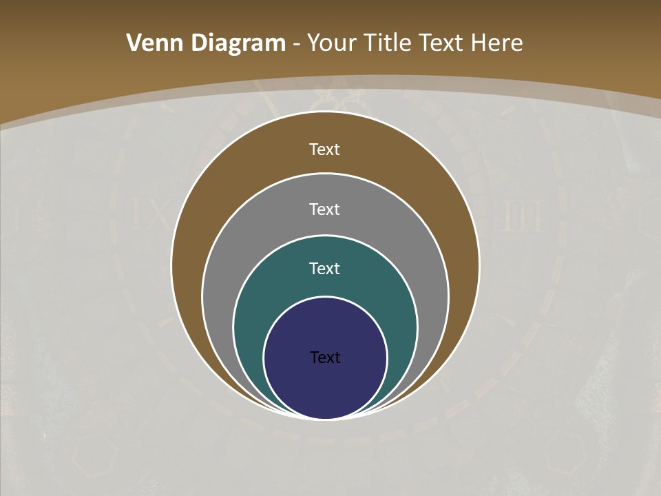 Danger Symbol Five PowerPoint Template