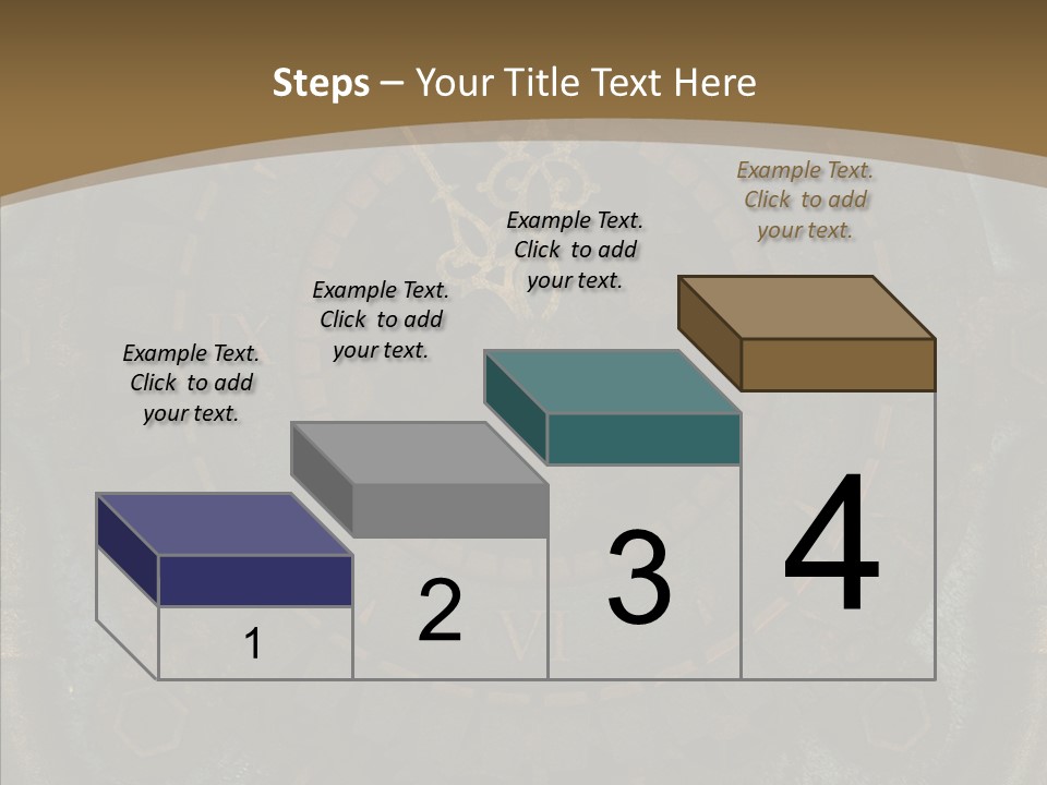 Danger Symbol Five PowerPoint Template
