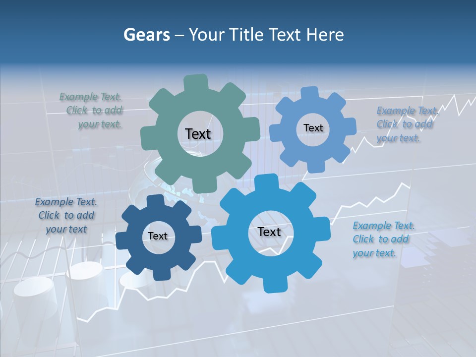 Economic Backdrop Map PowerPoint Template