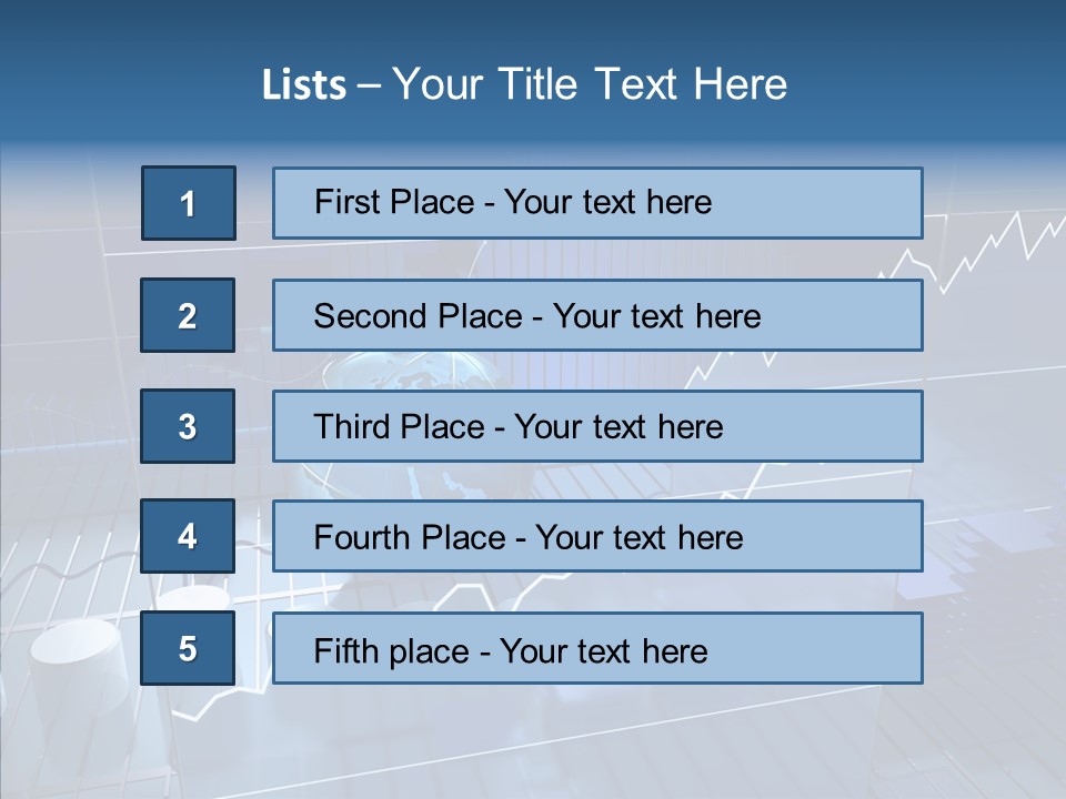 Economic Backdrop Map PowerPoint Template