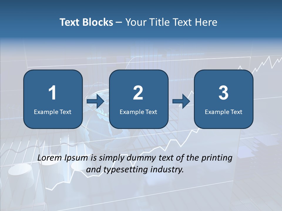 Economic Backdrop Map PowerPoint Template