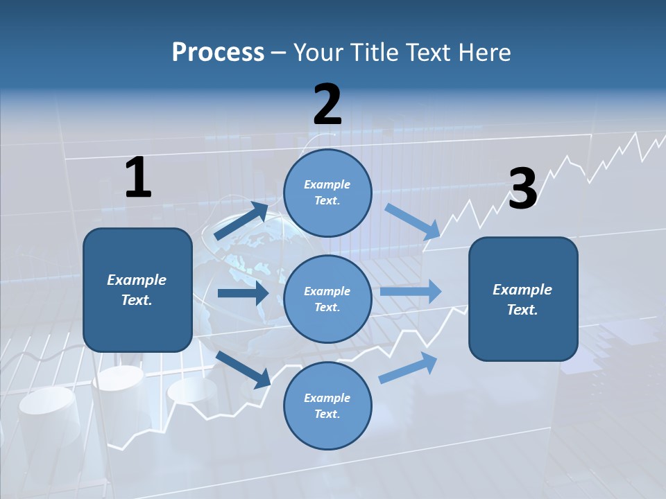 Economic Backdrop Map PowerPoint Template