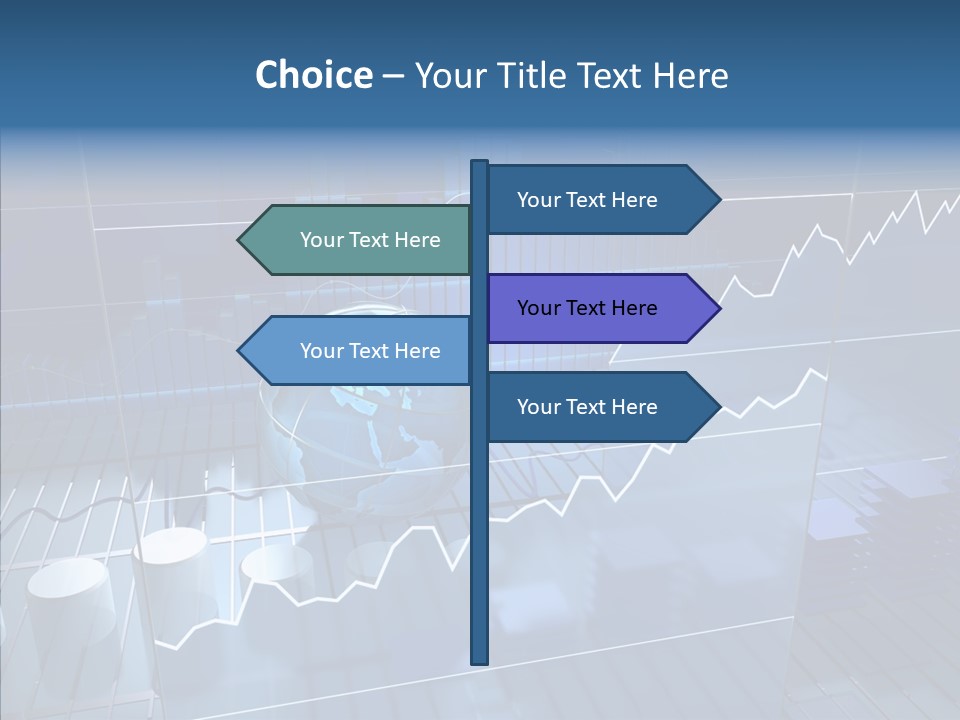 Economic Backdrop Map PowerPoint Template