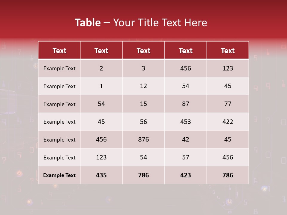 Angular Abstract Arrangement PowerPoint Template
