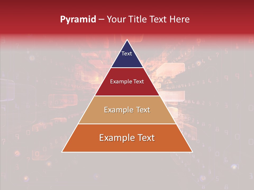 Angular Abstract Arrangement PowerPoint Template