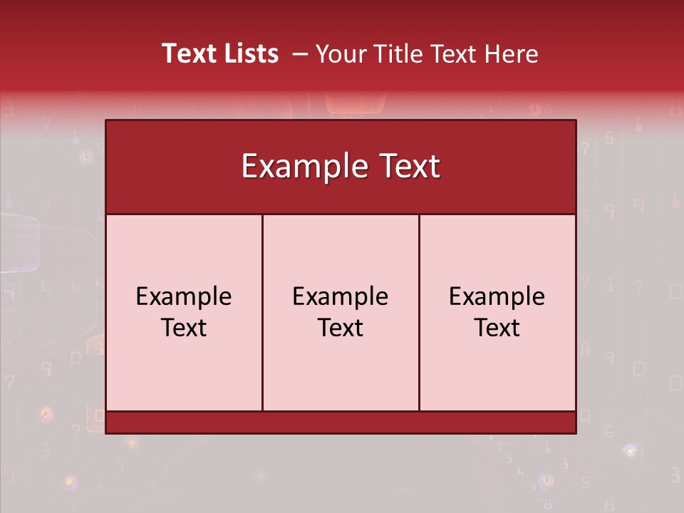 Angular Abstract Arrangement PowerPoint Template