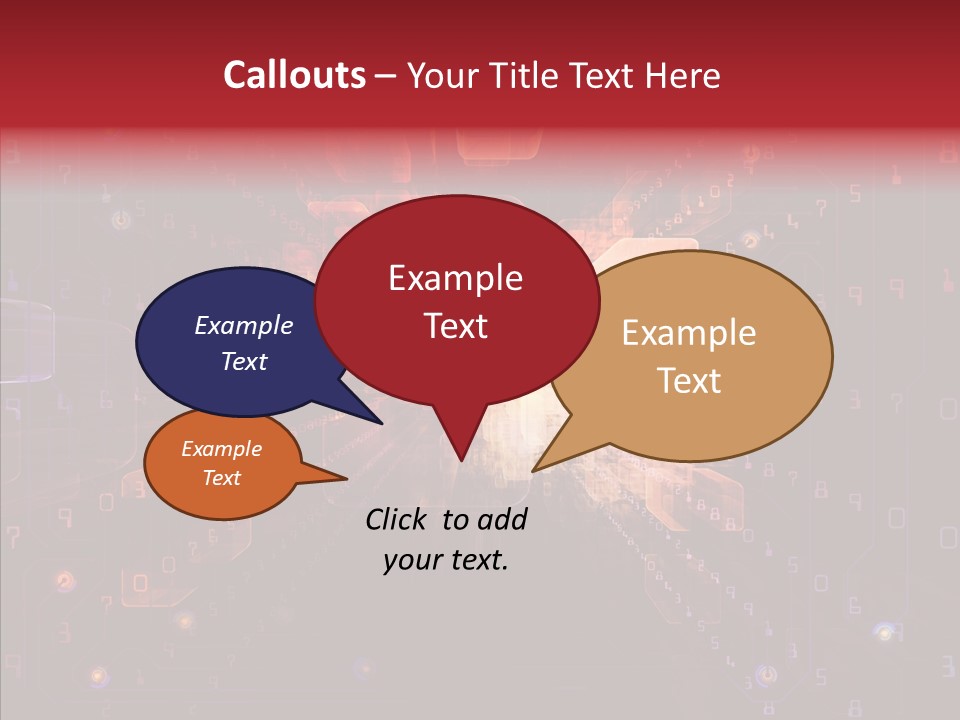 Angular Abstract Arrangement PowerPoint Template