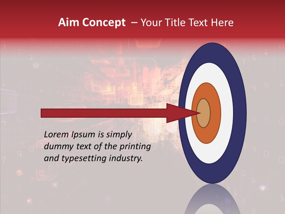 Angular Abstract Arrangement PowerPoint Template