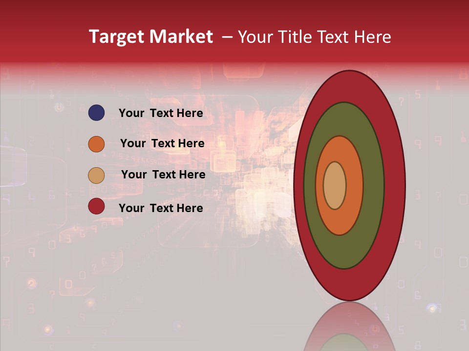 Angular Abstract Arrangement PowerPoint Template