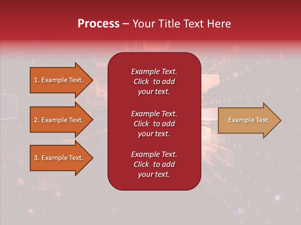 Angular Abstract Arrangement PowerPoint Template
