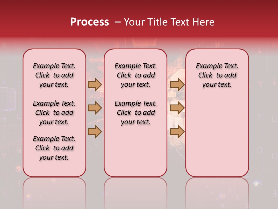 Angular Abstract Arrangement PowerPoint Template