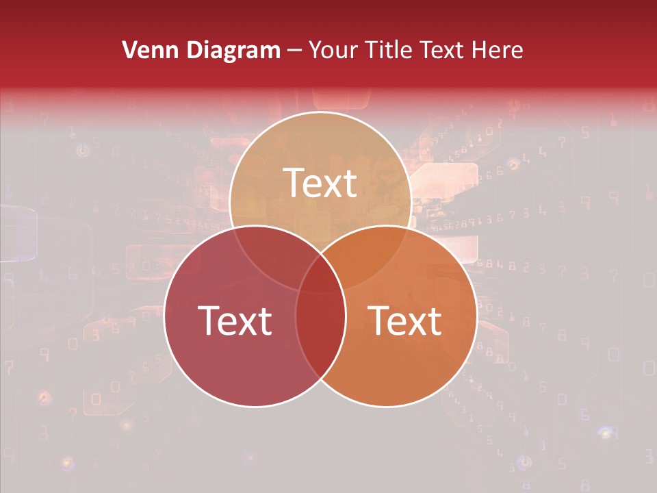 Angular Abstract Arrangement PowerPoint Template