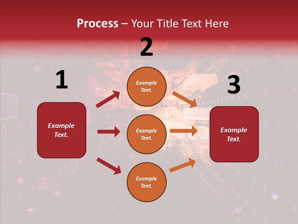 Angular Abstract Arrangement PowerPoint Template