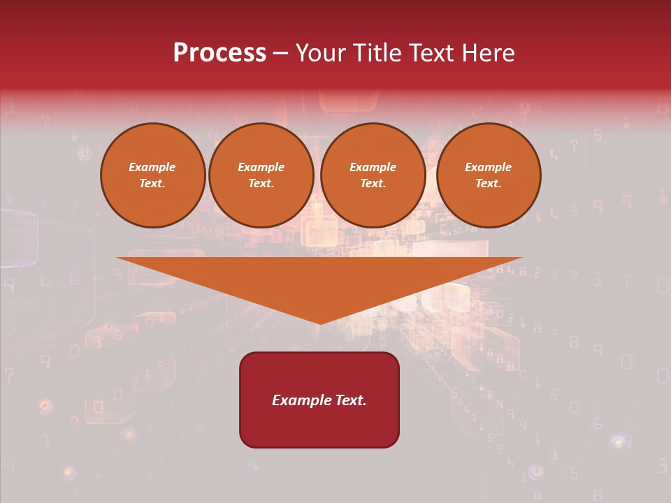 Angular Abstract Arrangement PowerPoint Template