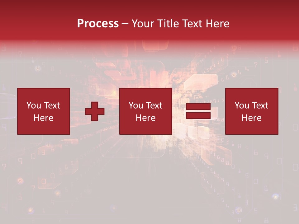 Angular Abstract Arrangement PowerPoint Template