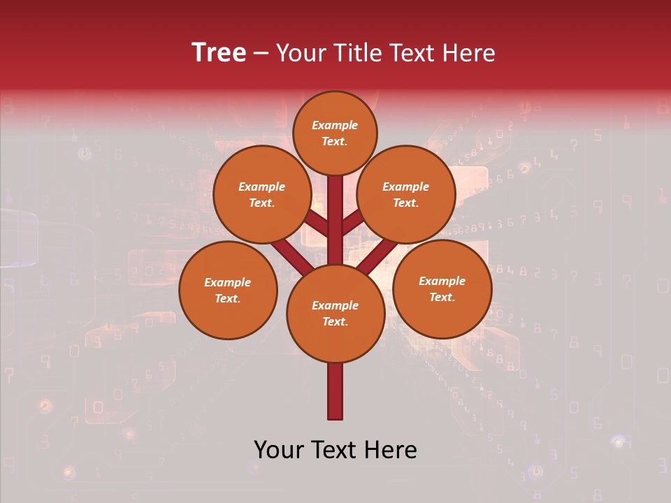 Angular Abstract Arrangement PowerPoint Template