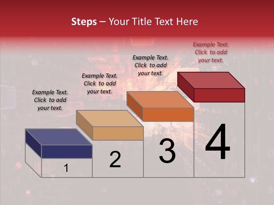 Angular Abstract Arrangement PowerPoint Template