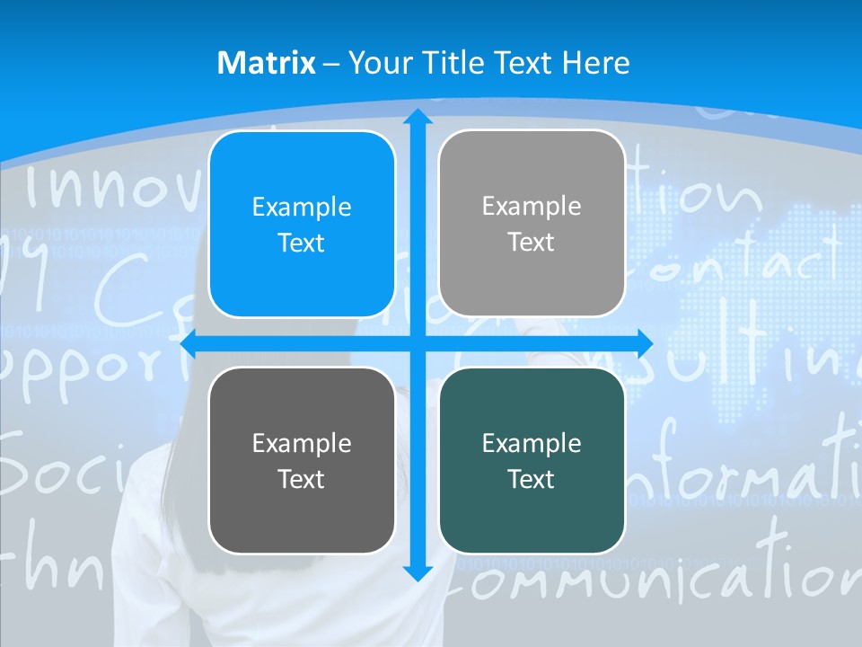 Vision Writing Technology PowerPoint Template