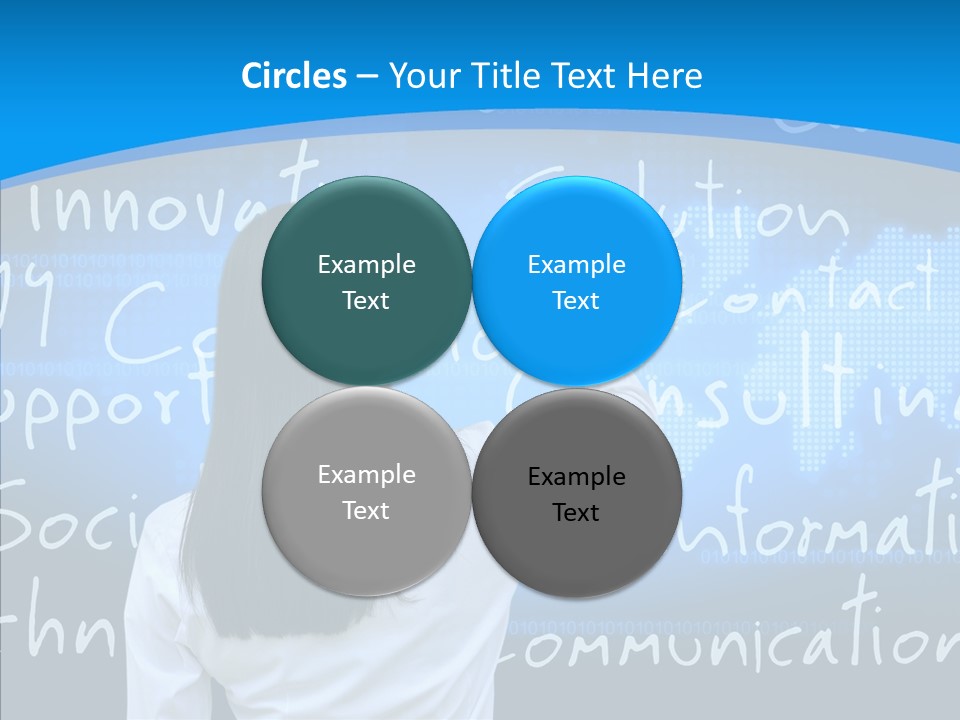 Vision Writing Technology PowerPoint Template