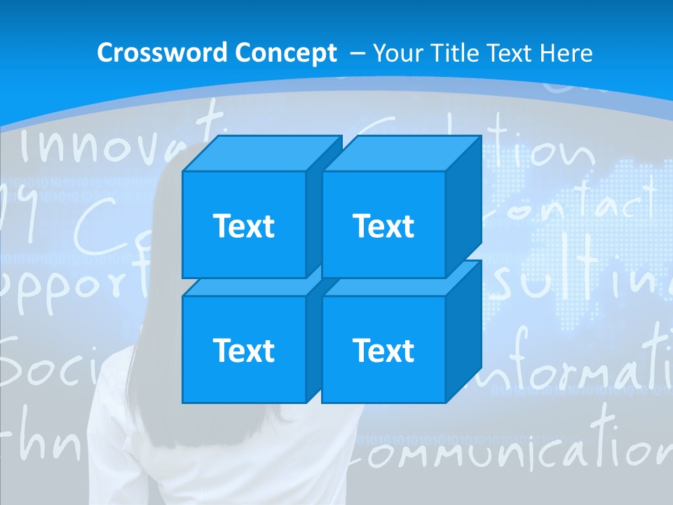 Vision Writing Technology PowerPoint Template